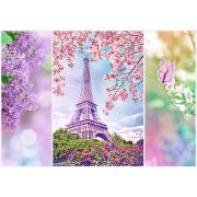 Puzzle Trefl Primavera en París de 1000 Piezas