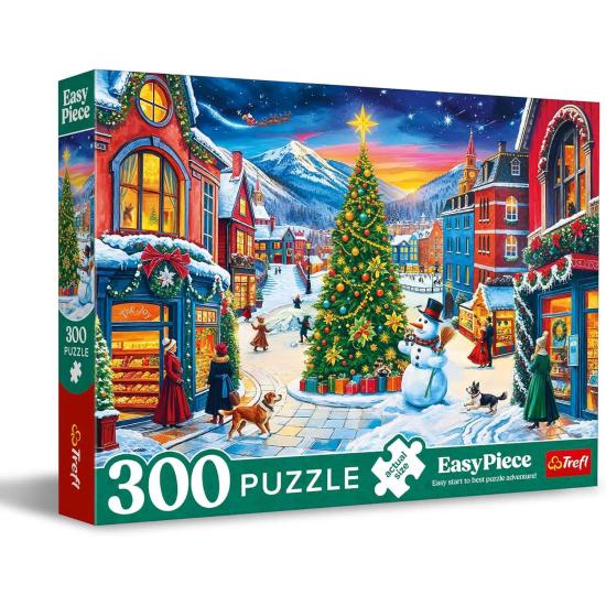 Puzzle Trefl Pueblo Navideño XXL de 300 Piezas