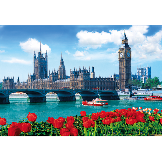 Puzzle Trefl Puente de Westminster y el Parlamento de Londres d