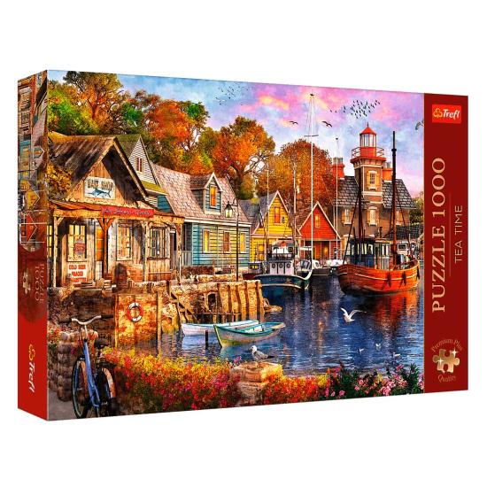 Puzzle Trefl Puerto Costero de 1000 Piezas Puzzle Trefl Puerto Costero de 1000 Piezas