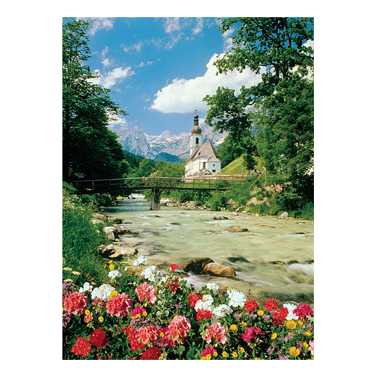 Puzzle Trefl Ramsau, Bavaria, Los Alpes de 3000 Piezas