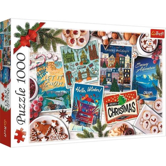 Puzzle Trefl Recuerdos de Invierno de 1000 Piezas Puzzle Trefl Recuerdos de Invierno de 1000 Piezas