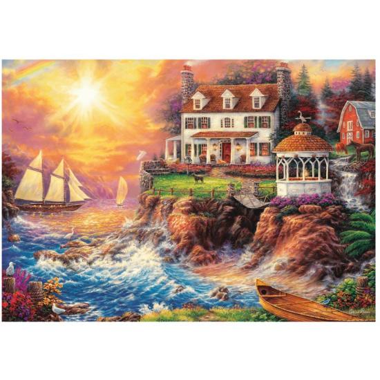 Puzzle Trefl Refugio Pacífico de 1000 Piezas Puzzle Trefl Refugio Pacífico de 1000 Piezas