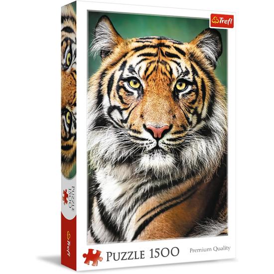 Puzzle Trefl Retrato de un Tigre de 1500 Piezas Puzzle Trefl Retrato de un Tigre de 1500 Piezas