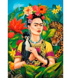 Puzzle Trefl Retrato En La Jungla de 1000 Piezas