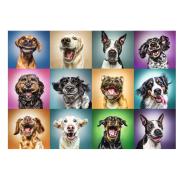 Puzzle Trefl Retratos Divertidos de Perros de 1000 Piezas