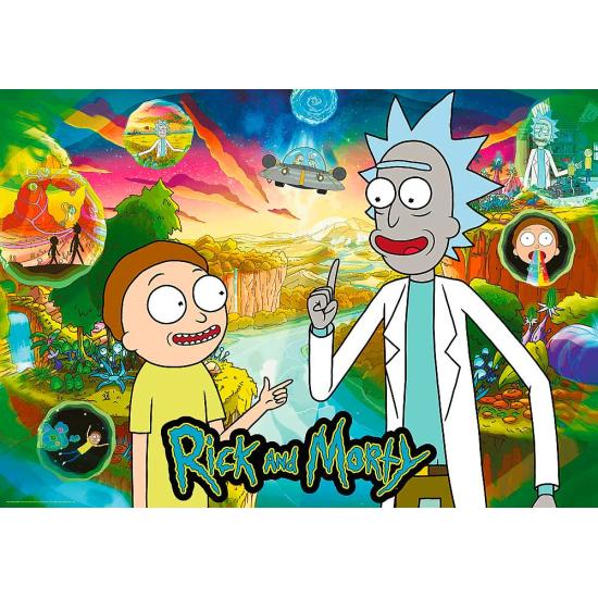 Puzzle Trefl Rick Y Morty de 1000 Piezas