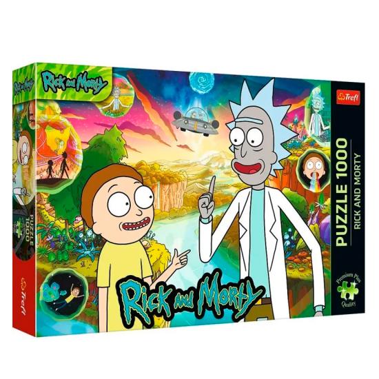 Puzzle Trefl Rick Y Morty de 1000 Piezas