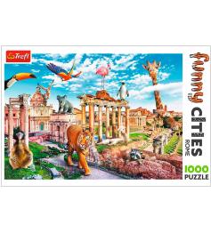 Puzzle Trefl Roma Salvaje de 1000 Piezas