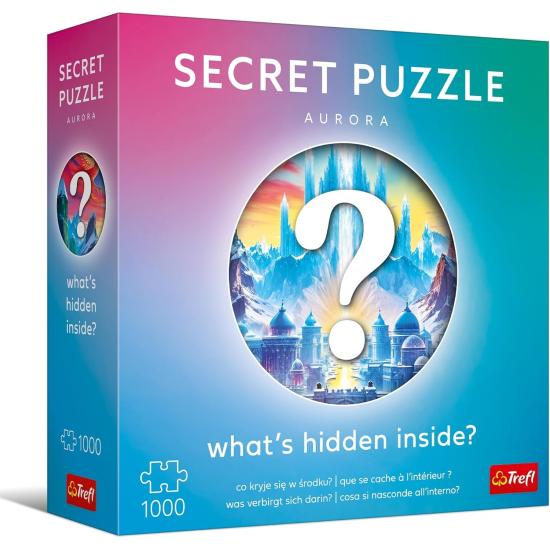 Puzzle Trefl Secret Puzzle Aurora de 1000 Piezas