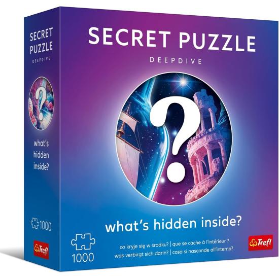Puzzle Trefl Secret Puzzle Deepdive de 1000 Piezas