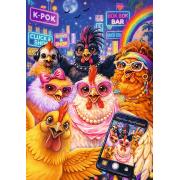 Puzzle Trefl Selfie De Gallinas de 1000 Piezas
