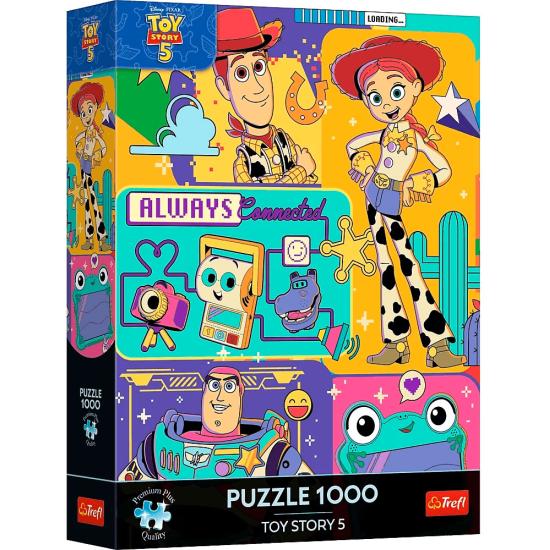Puzzle Trefl Sintiendo Toy Story 5 El Mundo De Los Juguetes 1000