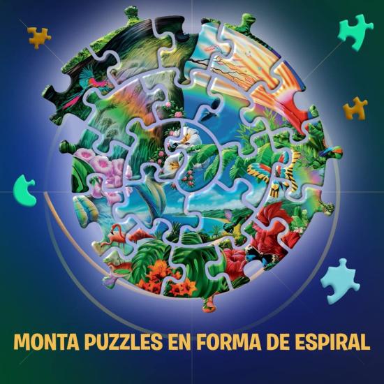 Puzzle Trefl Spiral Animales Tropicales de 1000 Piezas Puzzle Trefl Spiral Animales Tropicales de 1000 Piezas