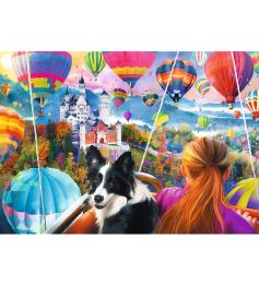 Puzzle Trefl Spiral Festival de Globos de 1000 Piezas