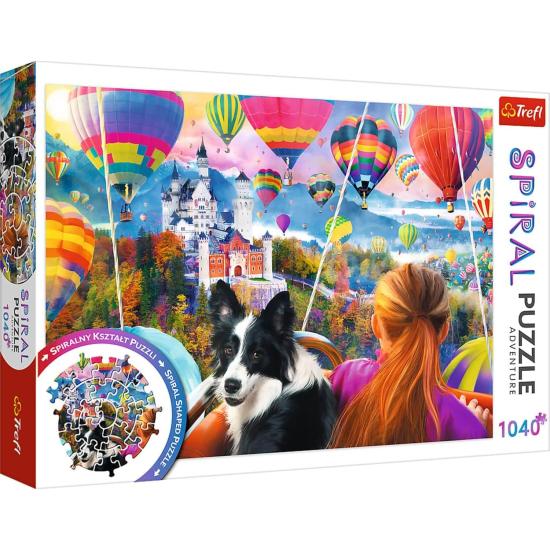 Puzzle Trefl Spiral Festival de Globos de 1000 Piezas Puzzle Trefl Spiral Festival de Globos de 1000 Piezas