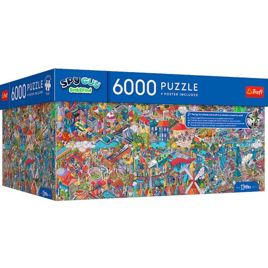 Puzzle Trefl Spy Guy - Busca Y Encuentra de 6000 Piezas