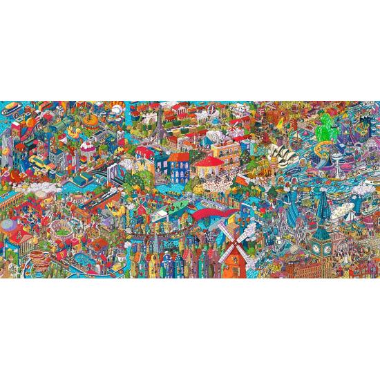 Puzzle Trefl Spy Guy - Busca Y Encuentra de 6000 Piezas