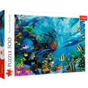 Puzzle Trefl Tesoro Escondido de 500 Piezas