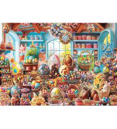 Puzzle Trefl Tienda de Dulces de Pascua de 500 Piezas