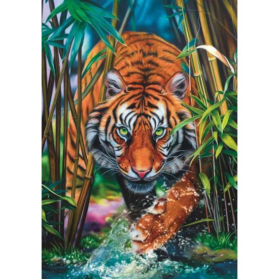 Puzzle Trefl Tigre Entre las Hierbas de 1000 Piezas Puzzle Trefl Tigre Entre las Hierbas de 1000 Piezas
