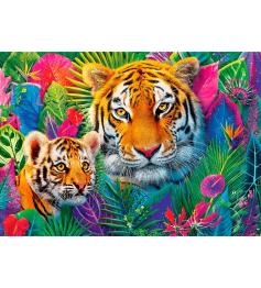 Puzzle Trefl Tigres En La Jungla de 500 Piezas