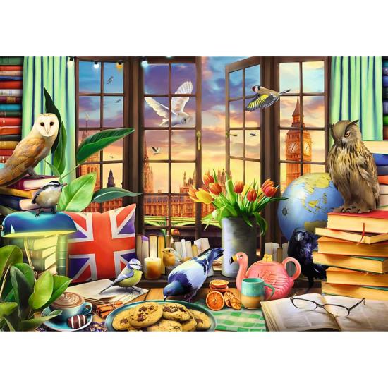 Puzzle Trefl Todo lo Británico de 1000 Piezas