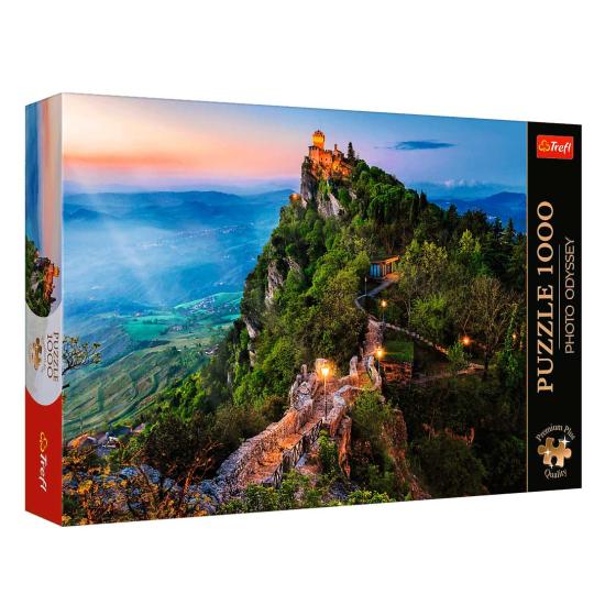 Puzzle Trefl Torre Cesta, San Marino de 1000 Piezas Puzzle Trefl Torre Cesta, San Marino de 1000 Piezas