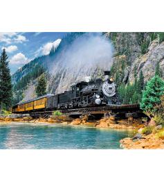 Puzzle Trefl Tren en la Montaña de 500 Piezas