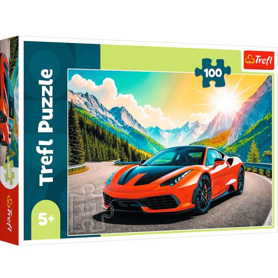 Puzzle Trefl Una Carrera Contra El Tiempo XXL de 100 Piezas