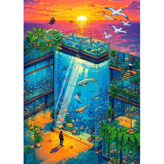 Puzzle Trefl Una Mirada A Lo Profundo de 1000 Piezas