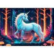 Puzzle Trefl Unicornio Místico de 1000 Piezas