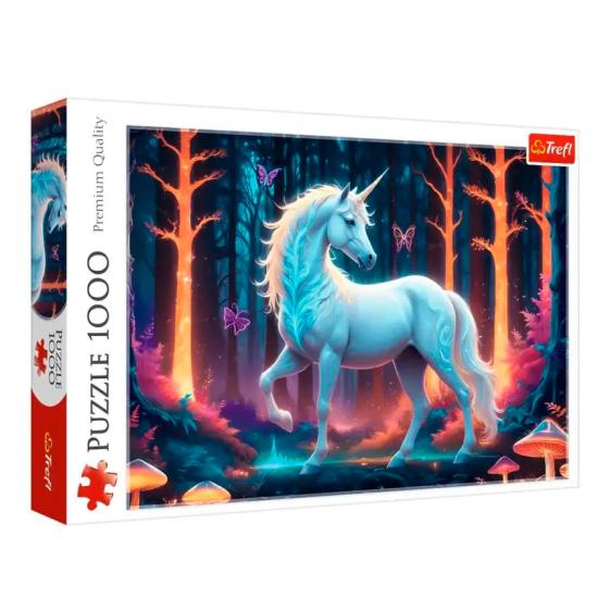 Puzzle Trefl Unicornio Místico de 1000 Piezas