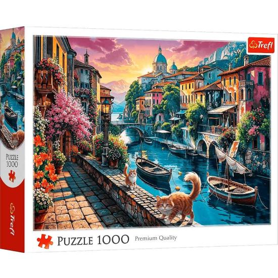 Puzzle Trefl Vacaciones En Italia de 1000 Piezas