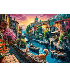 Puzzle Trefl Vacaciones En Italia de 1000 Piezas