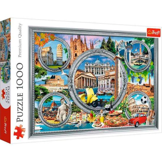 Puzzle Trefl Vacaciones Italianas de 1000 Piezas