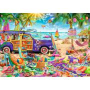 Puzzle Trefl Vacaciones Tropicales de 2000 Piezas