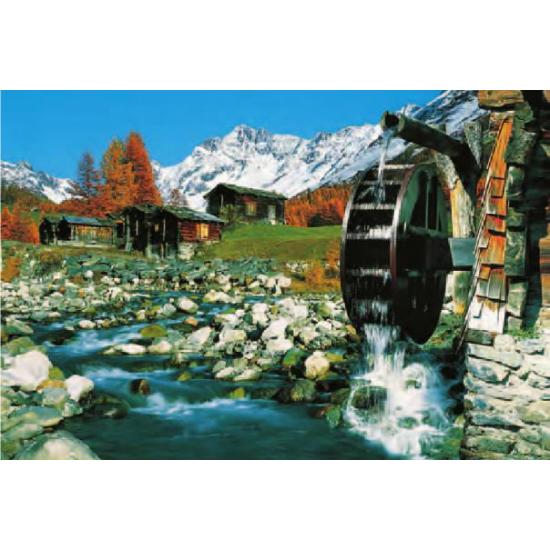 Puzzle Trefl Valle Lotschen, Suiza de 1000 Piezas