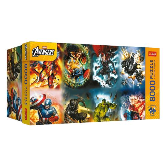 Puzzle Trefl Vengadores Leyendas En Acción de 8000 Pzs