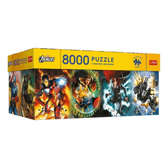 Puzzle Trefl Vengadores Leyendas En Acción de 8000 Pzs