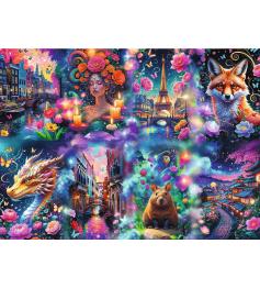 Puzzle Trefl Mundo Colorido de 8000 Pzs
