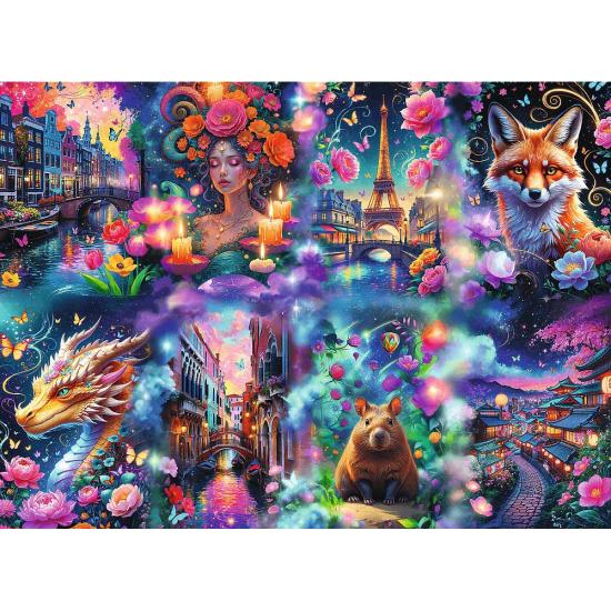 Puzzle Trefl Mundo Colorido de 8000 Pzs