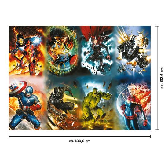 Puzzle Trefl Vengadores Leyendas En Acción de 8000 Pzs