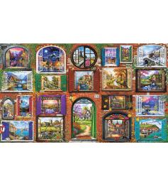 Puzzle Trefl Ventanas a las Estaciones de 10000 Piezas