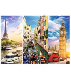 Puzzle Trefl Viaje por Europa de 4000 Piezas