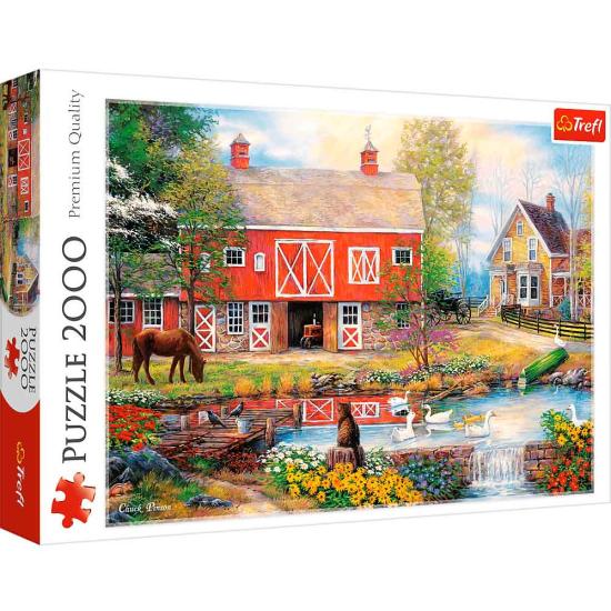 Puzzle Trefl Vida Rural de 2000 Piezas Puzzle Trefl Vida Rural de 2000 Piezas