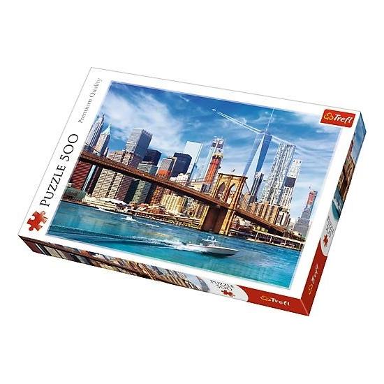 Puzzle Trefl Vista de Nueva York de 500 Piezas