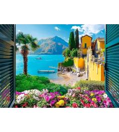 Puzzle Trefl Vista Del Lago De Como de 1000 Piezas