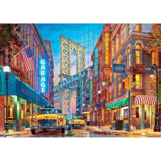 Puzzle Trefl Vista del Puente de Manhattan de 500 Piezas