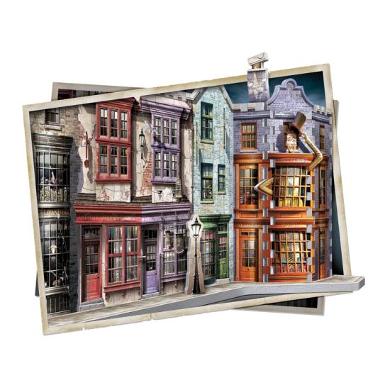 Puzzle Wrebbit 3D Harry Potter Callejón Diagon 450 Piezas